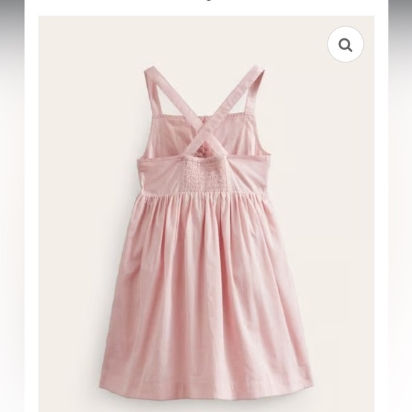 Mini Boden Light Pink Dress with Fun Appliqués - Picture 2 of 9